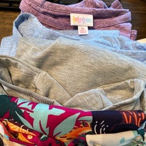 LuLaRoe Gigi XL four pack. New or never worn.